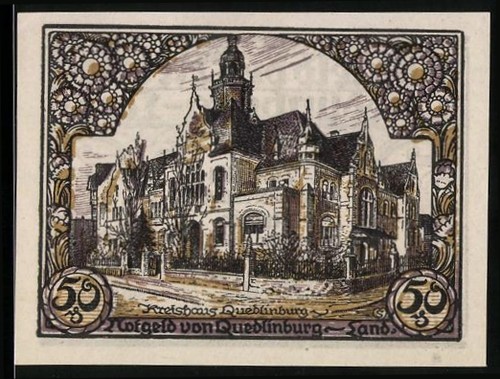 Notgeld quedlinburg 1923 - quedlinburg, 50