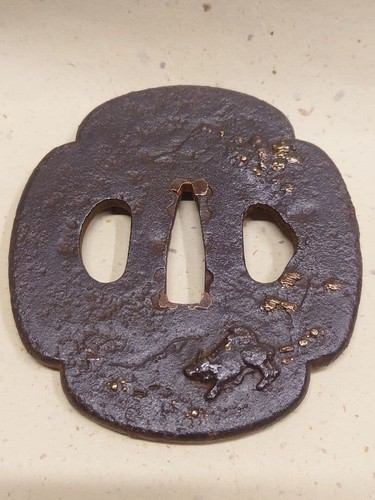 Japanische wakizashi tsuba - japanische,