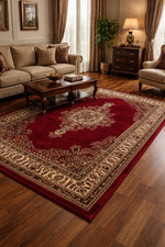 Orientteppich Rot Medaillon