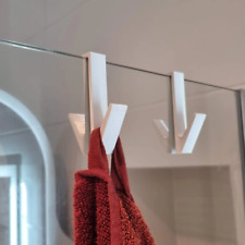 3 Stck. Glas Dusche Tür Haken Hängen Badetuch Haken Einzel Bad Displayaufhänger