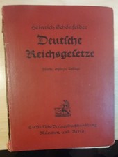 Deutsche Reichsgesetze
