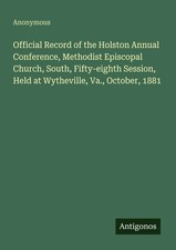 Official Record of the Holston