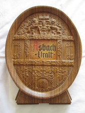 Asbach Uralt Cognac Werbeaufsteller ca. 55 cm Höhe