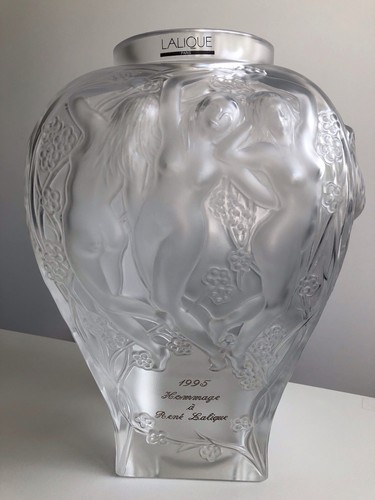 Lalique vase 1995 - 1995, á