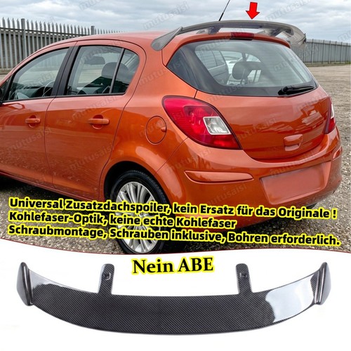 Dachspoiler carbon optik - dachspoiler, carbon‑optik