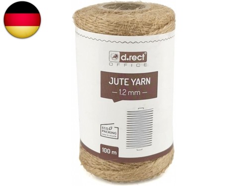 Rect 100m jute schnur - 100m, natur