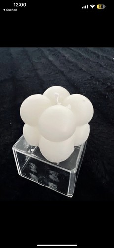Bubble kerzen neu creme weiß - neu,