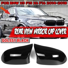 Spiegelkappe Aussenspiegel Schwarz Gehäuse Für BMW X3 F25 X4 F26 X5 F15 X6 F16