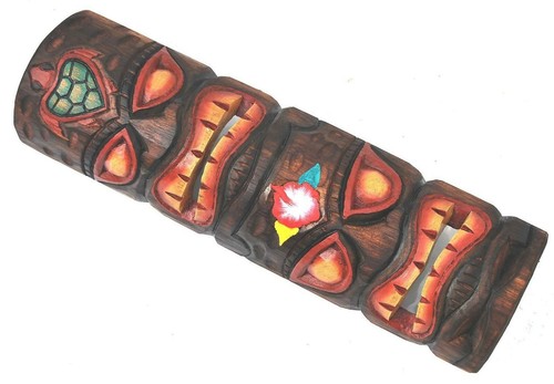 Wandmaske tiki 50cm mit - tiki,