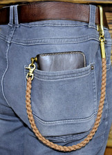 Wallet Chain Paracord Messing