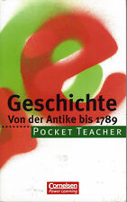 Pocket Teacher "Geschichte - Von der Antike bis 1789", Cornelsen Verlag