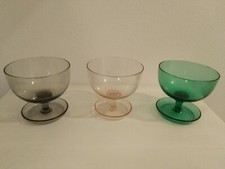 50-er JAHRE SCHALEN GLAS