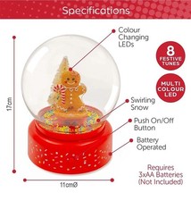 Weihnachten Schneekugel