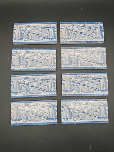 Jugendstil keramikfliesen - x,