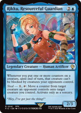 Magic mtg rikku geniale - magic,