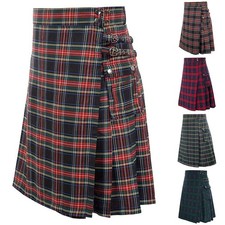 Lässiger schottischer Kilt