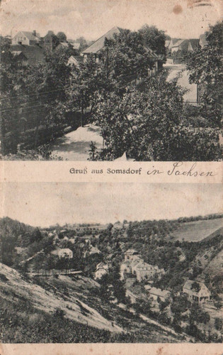 Gruß aus somsdorf - gruß,
