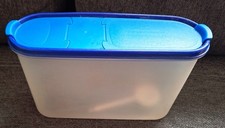 Tupperware Super Eidgenosse 2,9 l,, weiß, Deckel blau + Dosierlöffel,  NEU!