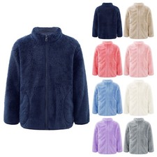 Unisex Kinder Fleece-Jacke