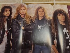 Vintage MEGADETH DAVE MUSTAINE