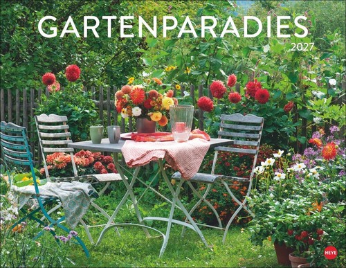Gartenparadies posterkalender - gartenparadies,