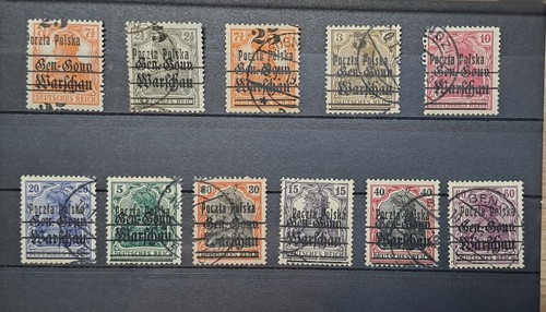 Polen 1918 post in - 1918,,
