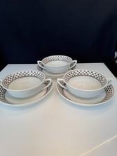 Adams England Sharon 3 Suppentassen mit Unterteller 