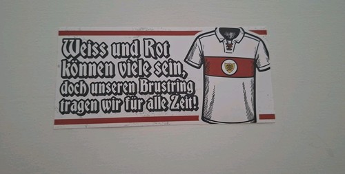 Aufkleber ultras fans vfb - aufkleber,
