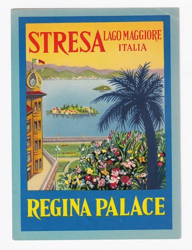 Vintage luggage label regina - vintage,