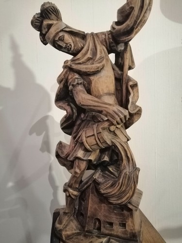 Holtzschnitzfigur florian - holtzschnitzfigur, v.hl.florian