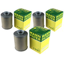 3x Original MANN-FILTER