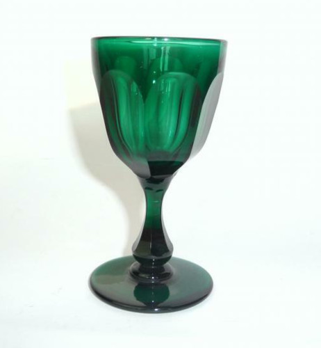 Biedermeier glas 1860 - biedermeier,