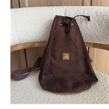 MCM Damenrucksack Canvas Braun