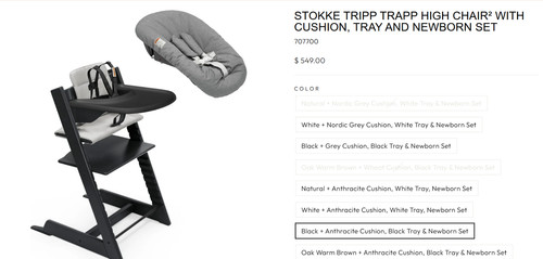 Stokke tripp trapp high - stokke,