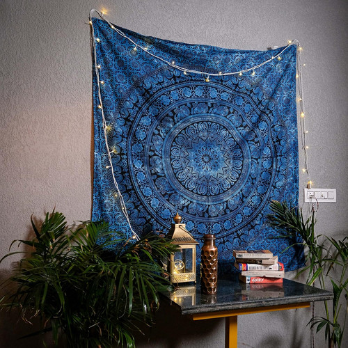 Craft trade mandala blau - mandala,