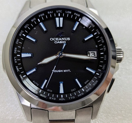 Casio oceanus ocw s100 1ajf - oceanus, ocw-s100-1ajf