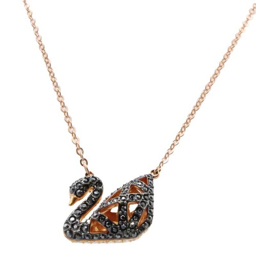 Swarovski rosegold halskette - swarovski,