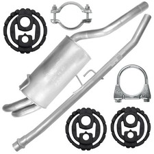 Kompl. set Auspuffanlage Auspuff für Peugeot 807 07/02-12/14 2.2 HDI