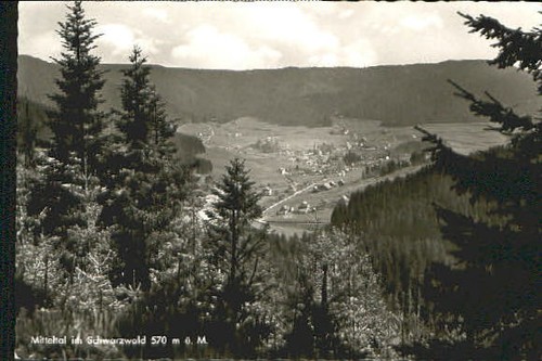 Mitteltal schwarzwald - i.,