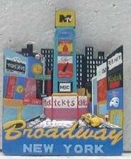 New york city magnet broadway - magnet,