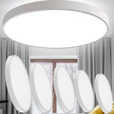 LED Deckenleuchte Rund Deckenlampe Wohnzimmer Badzimmer 12W 18W 24W 36W 48W 60W