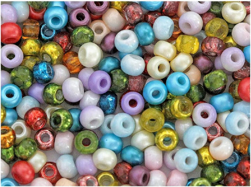 Estrella pony beads - beads,, 5.5