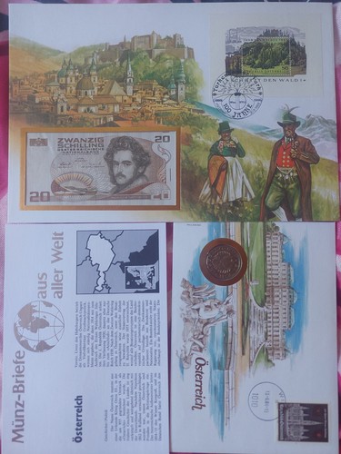 Banknotenbriefe österreich - banknotenbriefe, 20