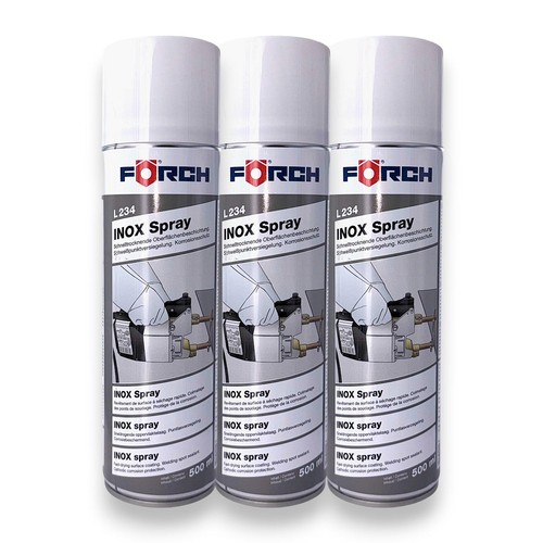 Förch inox spray - 3x, l234