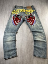 Ed Hardy Jeans Red Devil Oni