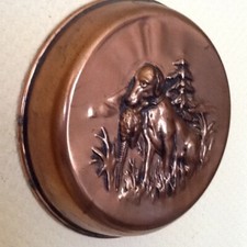 Kupfer Teller Schale Wandbild