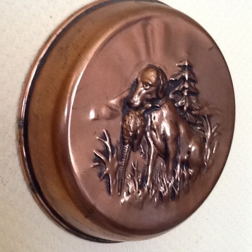 Kupfer teller schale wandbild - kupfer,