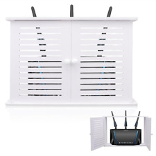 Wand Router Aufbewahrungsbox WLAN-Router Wandmontierter TV Kabel Verstecken Box