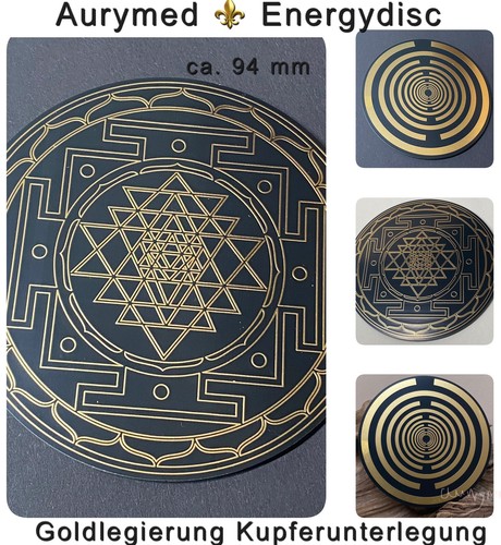 Sri yantra tesla scheibe coin - sri,