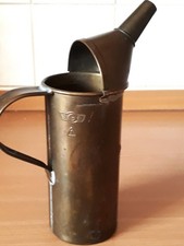 DDR Oldtimer Ölkanne JGB 0,5 Liter Messing für Mineralöle .